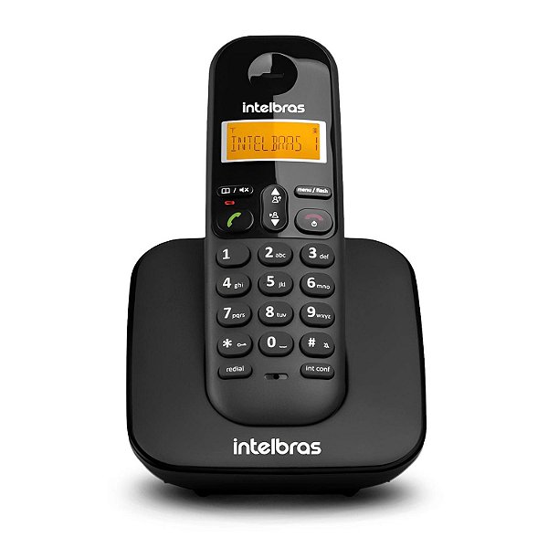 TELEFONE SEM FIO INTELBRAS TS3110 C/IDENTIFICADOR PRETO 360767