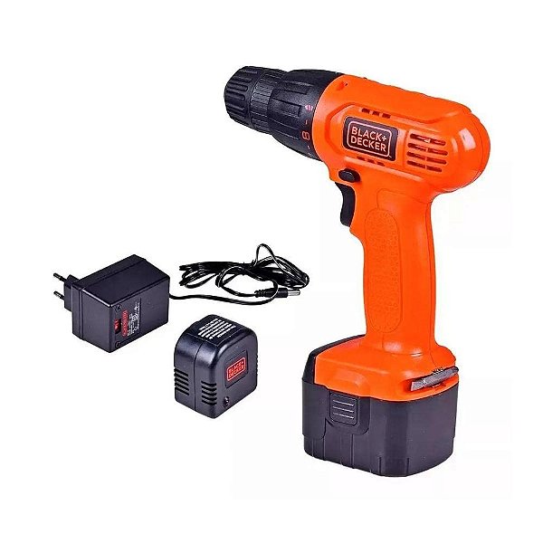 PARAFUSADEIRA BLACKDECKER BATERIA 9,6V CD961 BIVOLT 394653