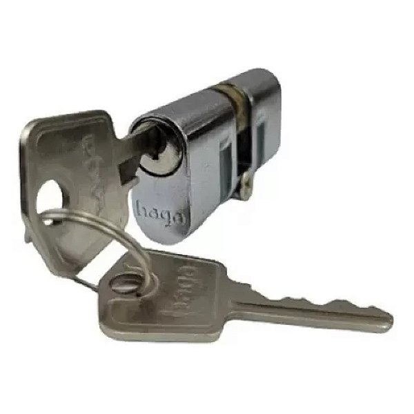 CILINDRO FECHADURA HAGA 121 C/PINO ZRP 52MM 24119B 808482