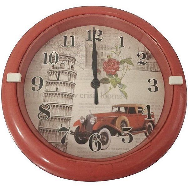 RELÓGIO PAREDE ANALÓGICO SHOCK ASH-72.108 841935