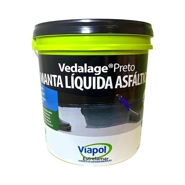 VEDALAGE VIAPOL PRETO 18L BALDE 815241