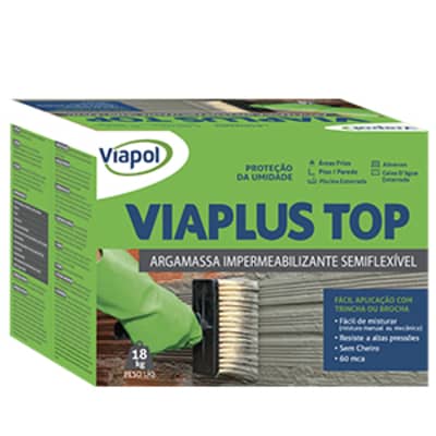 IMPERMEABILIZANTE VIAPOL VIAPLUS TOP CAIXA 18KG 436127