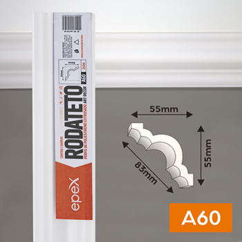 RODATETO EPEX MOLDURA BARRA/PERFIL C/2METROS A60 C/2 FBB0A60 549487