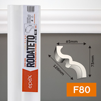 RODATETO EPEX MOLDURA BARRA/PERFIL C/2METROS F80 C/1 FBB0F80 567760