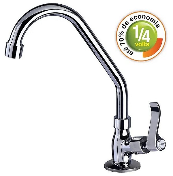 TORNEIRA BICA MOVÉL MESA SARAN 2019 C67 1/4 502626