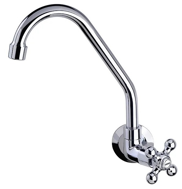 TORNEIRA BICA MOVÉL PAREDE SARAN 1166 C35 ABS 609080