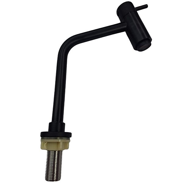 TORNEIRA PARA LAVATÓRIO SARAN 1397 BLS 45º 16CM MESA PRETO 814733