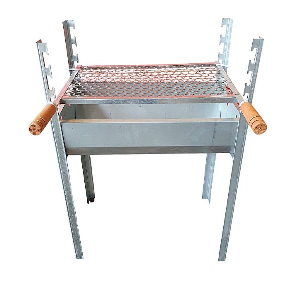 CHURRASQUEIRA BENO GALVANIZADA DESMONTÁVEL GRANDE 1003 A70XL51XC30,5CM 771660