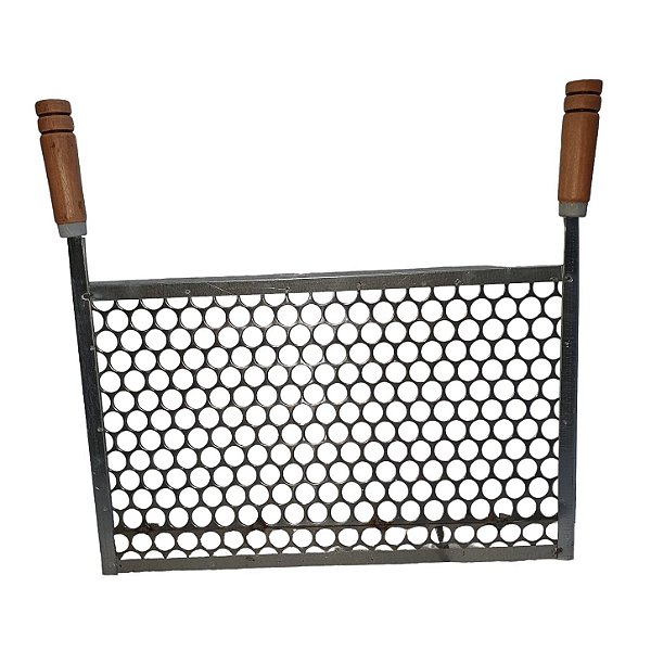 GRELHA CHURRASQUEIRA BENO 47,5X29CM GRANDE 1603 771716
