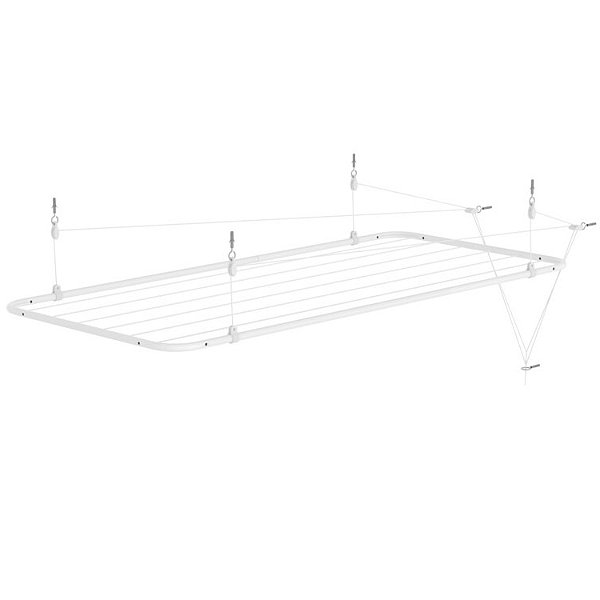 VARAL DE TETO BRASFORMA 120X56 BRANCO 12056 835447