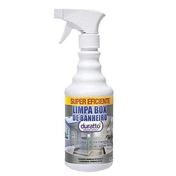 LIMPA BOX BANHEIRO 500ML SPRAY COM GATILHO 44410 DURATTO 583880