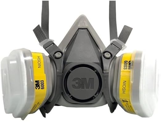 MASCARA KIT RESPIRADOR 3M SERIE 6200 HB004680573 - 860930
