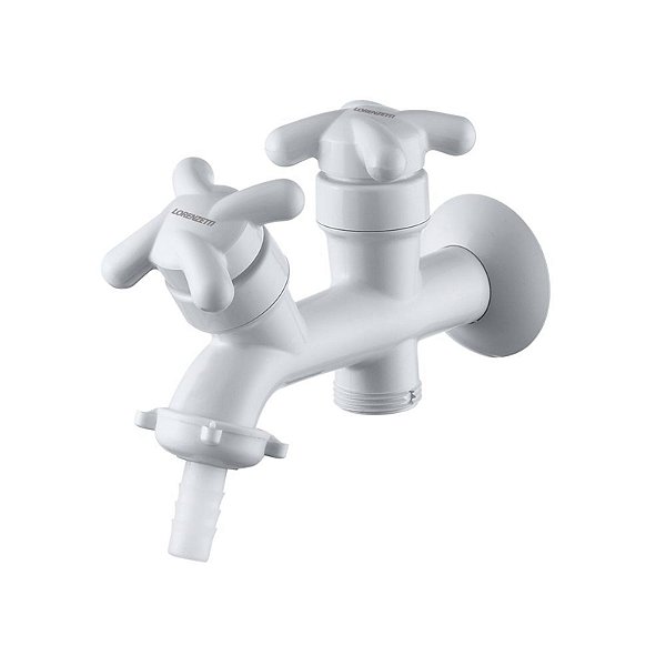 TORNEIRA PARA MAQUINA 1131 F34 BRANCO 7112004 LORENZETTI 472123