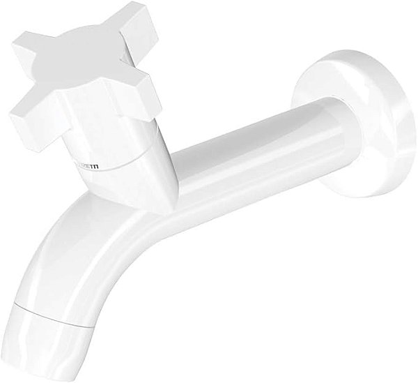 TORNEIRA PARA PIA LONGA 1132 F64 BRANCO FITT 7111096 LORENZETTI 730807