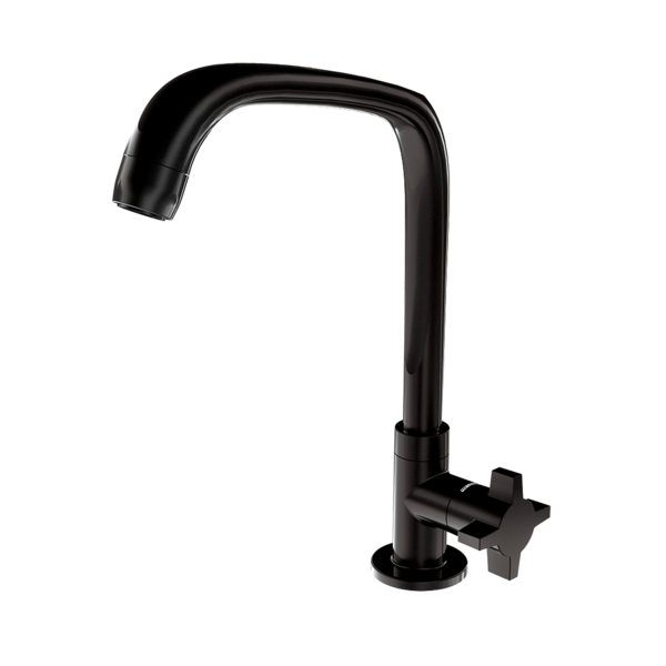 TORNEIRA PARA PIA MESA 1167 F64 PRETO FITT 7111098 LORENZETTI 622621