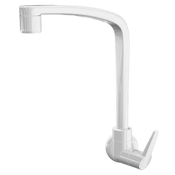 TORNEIRA BICA MOVÉL PAREDE PLÁSTICO 1168 F71 BRANCO 7111074 LORENZETTI 558940