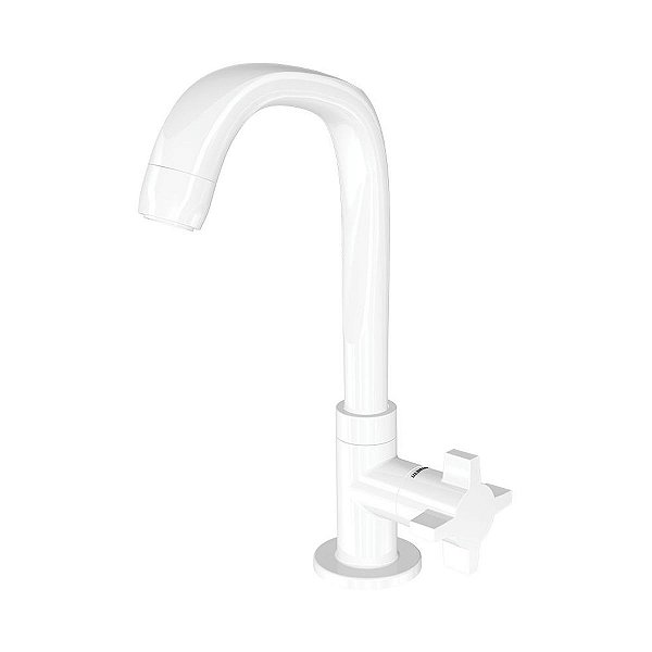 TORNEIRA PARA LAVATÓRIO PLÁSTICO 1195 F64 BRANCO FITT 7110055 LORENZETTI 622320