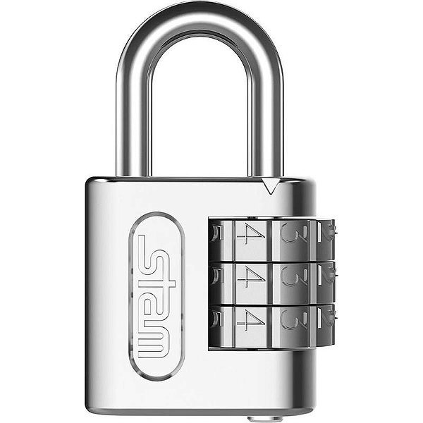 CADEADO STAM 25MM SEGREDO CROMADO 311510 00506