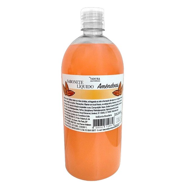 SABONETE LÍQUIDO YANTRA AMENDOAS 1L 681610