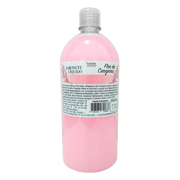 SABONETE LÍQUIDO YANTRA FLOR CEREJEIRA 1L 701920