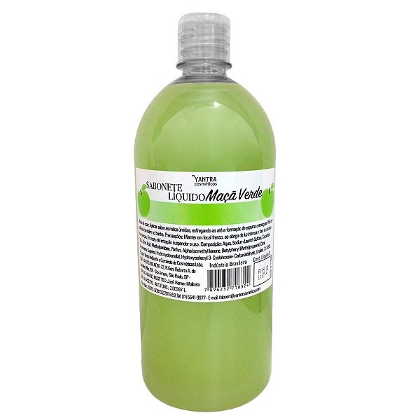 SABONETE LÍQUIDO YANTRA MACA VERDE 1L 681725