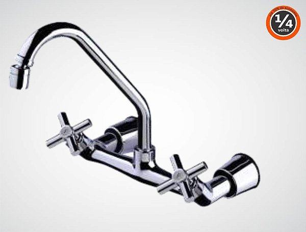 TORNEIRA MISTURADOR PIA PAREDE 1245 C54 CARNEIRO 319120