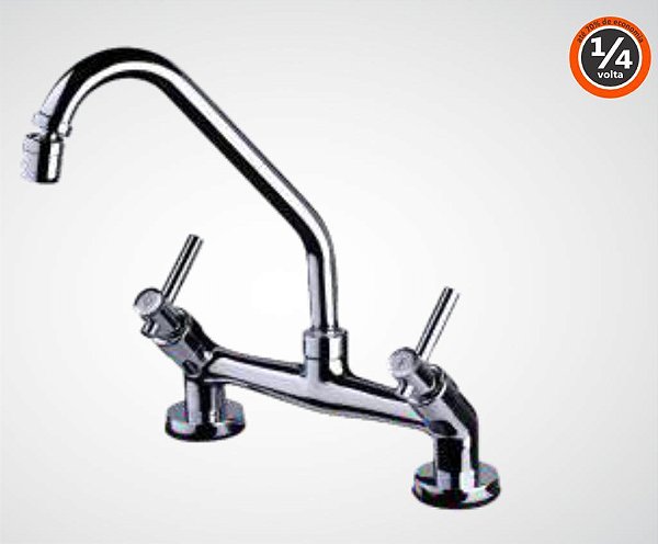 TORNEIRA MISTURADOR PIA MESA 1256 C61 LUXO CARNEIRO 320242