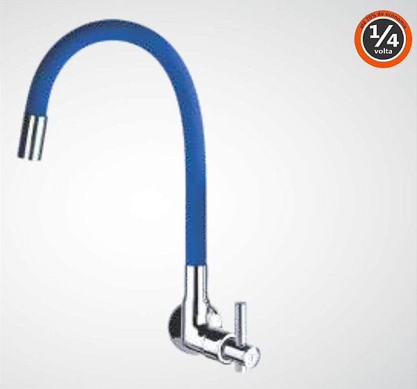 TORNEIRA BICA MÓVEL PAREDE 5167 C61 AZUL CARNEIRO 520454