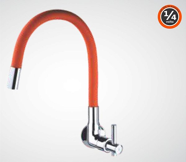 TORNEIRA BICA MÓVEL PAREDE 5166 C61 LARANJA CARNEIRO 520446