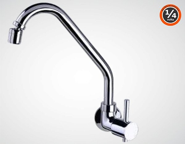 TORNEIRA BICA MÓVEL PAREDE 2169 C72 1/4 CARNEIRO 344788