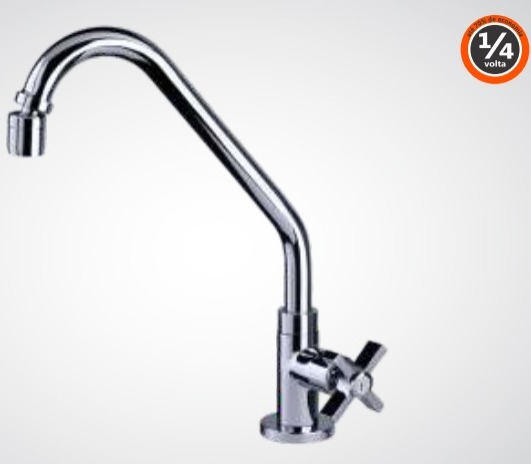 TORNEIRA BICA MÓVEL MESA 2024 C55 1/4 LUXO CARNEIRO 361640