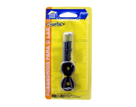BATE PORTA PRETO PVC 3105 TALENTOS 26611