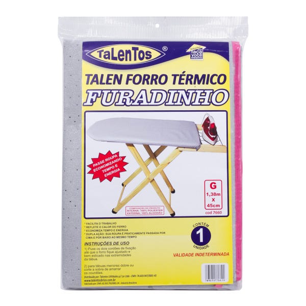 FORRO TÁBUA PASSAR PERFURADO 7660 138X45 TALENTOS 562289