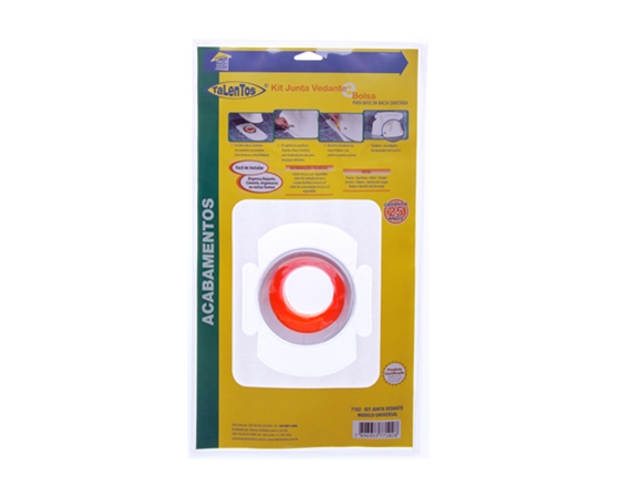 JUNTA ANEL VEDANTE UNIVERSAL PARA VASO SANITARIO C/KIT 7102 TALENTOS 97195