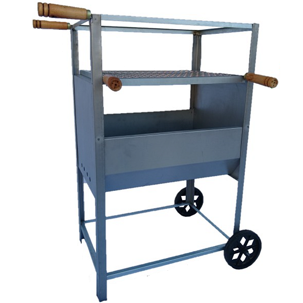 CHURRASQUEIRA BENO GALVANIZADA CARRINHO C/RODA 1007 A87XL53XC38 868701