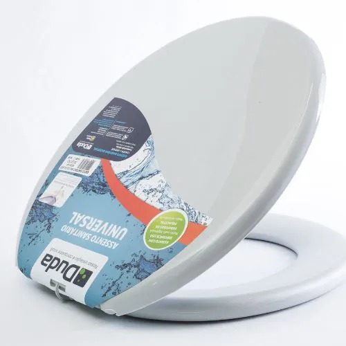 ASSENTO DUDA OVAL UNIVERSAL CINZA CLARO 30200 796000