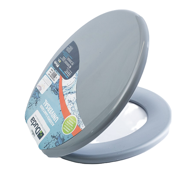 ASSENTO DUDA OVAL UNIVERSAL CINZA ESCURO 30300 864218