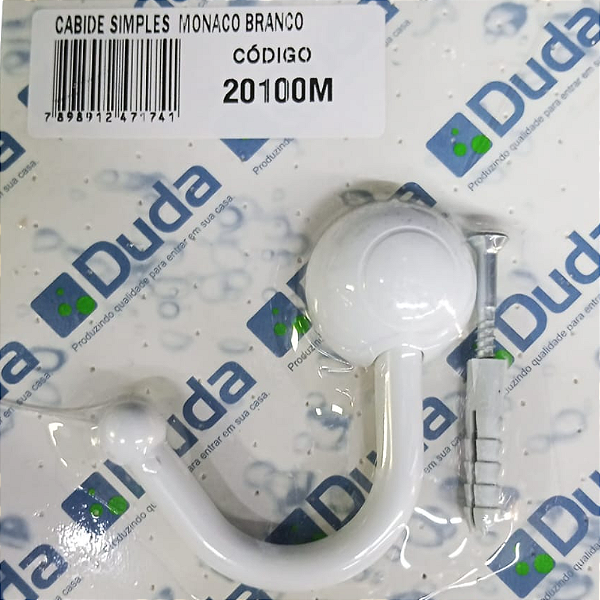 CABIDE SIMPLES DUDA MONACO BRANCO 20100 842869