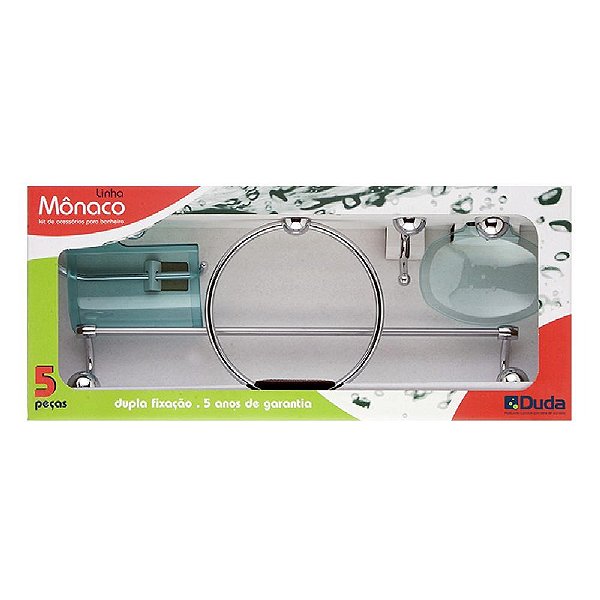 KIT ACESSÓRIO DUDA MONACO C/5 VERDE 56000 5530361
