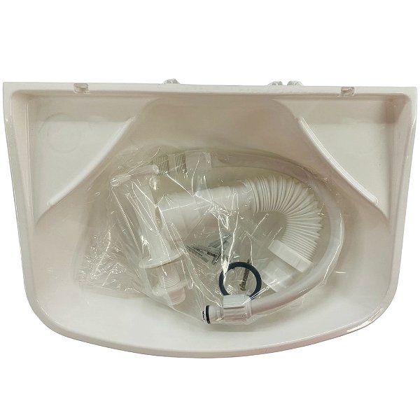 LAVATÓRIO PVC DUDA PEQUENO C/KIT TORN BRANCO 618600 796026
