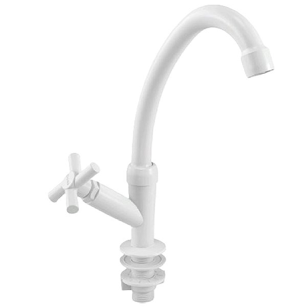 TORNEIRA LAVATÓRIO DUDA VERSATIL MESA BICA BRANCO 1/2 650500 827363