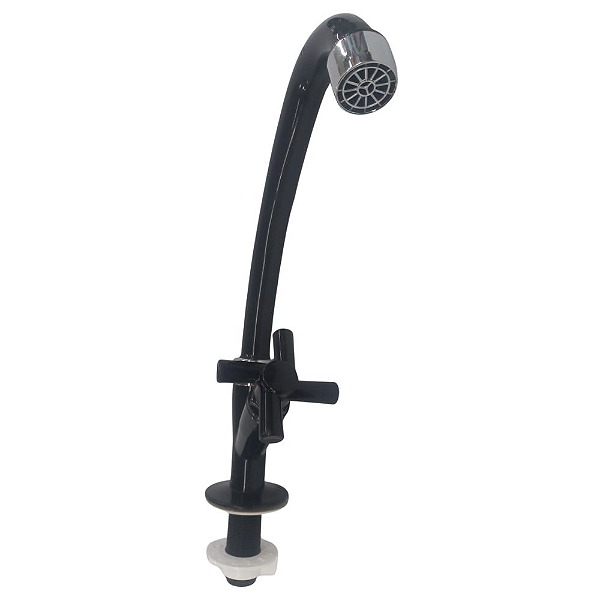 TORNEIRA LAVATÓRIO DUDA VERSATIL MESA BICA PRETO 1/2 650700 845094