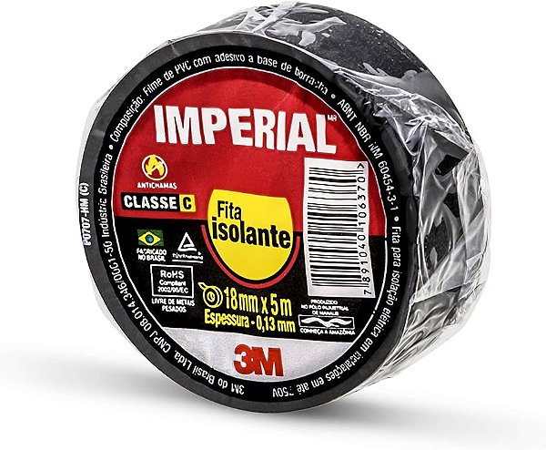 FITA ISOLANTE 3M IMPERIAL 5MTS HB004237556 263354