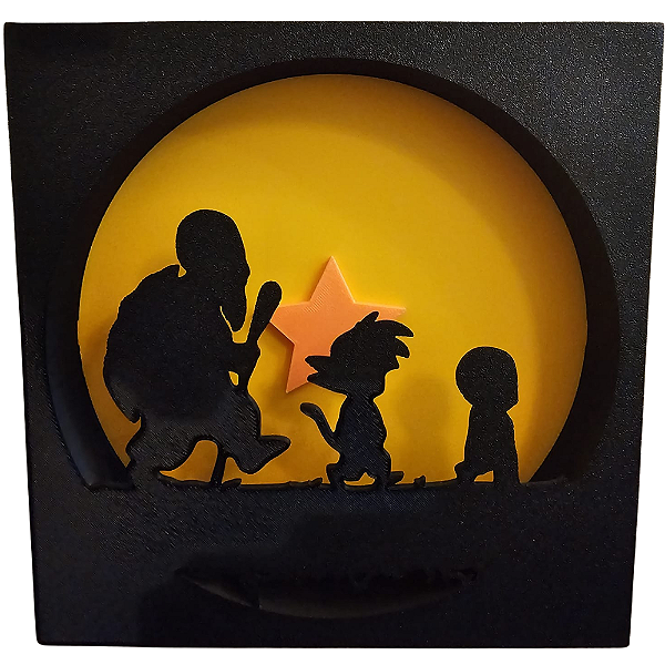 3D QUADRO DB 20CM COM 1 ESTRELA 893560