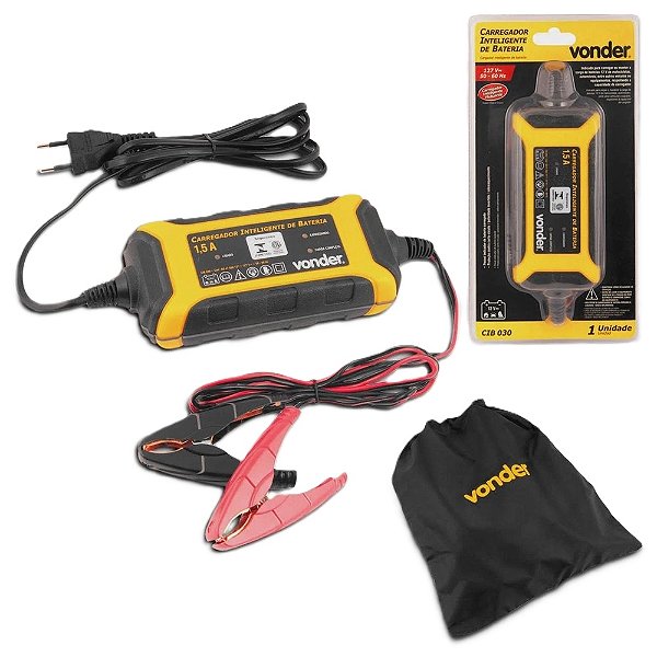 CARREGADOR BATERIA VONDER CIB030 127V VD 676888