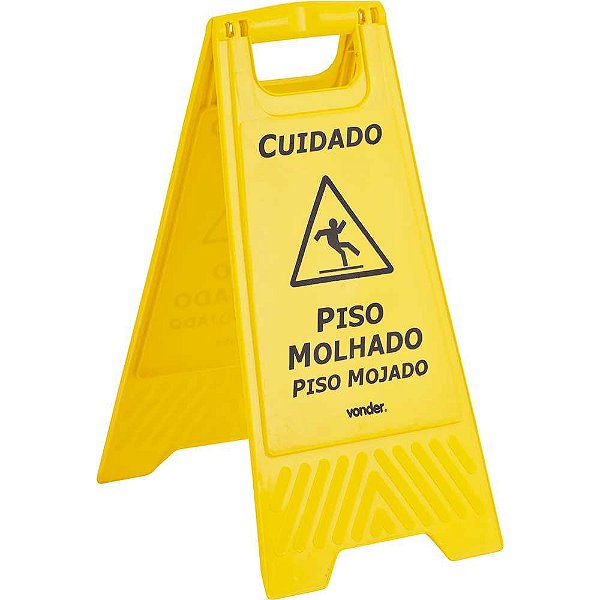 CAVALETE SINALIZACAO VONDER PISO MOLHADO 550019