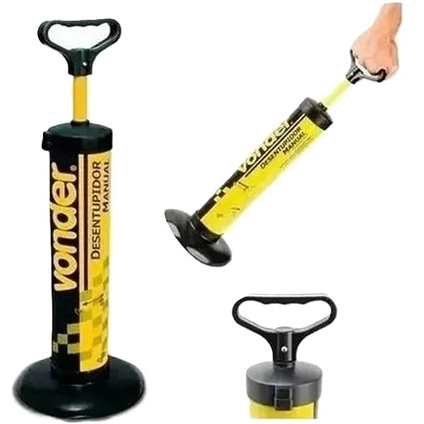DESENTUPIDOR SANITÁRIO BOMBA VONDER 398004