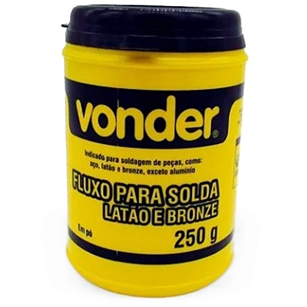 FLUXO SOLDA VONDER 250G LATAO/BRONZE 742953