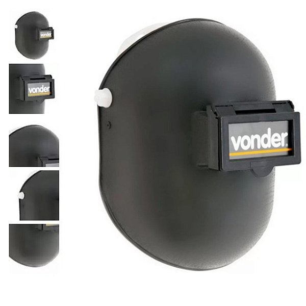 MASCARA SOLDA VONDER CAPACETE VIDRO ARTICULAVEL 298670