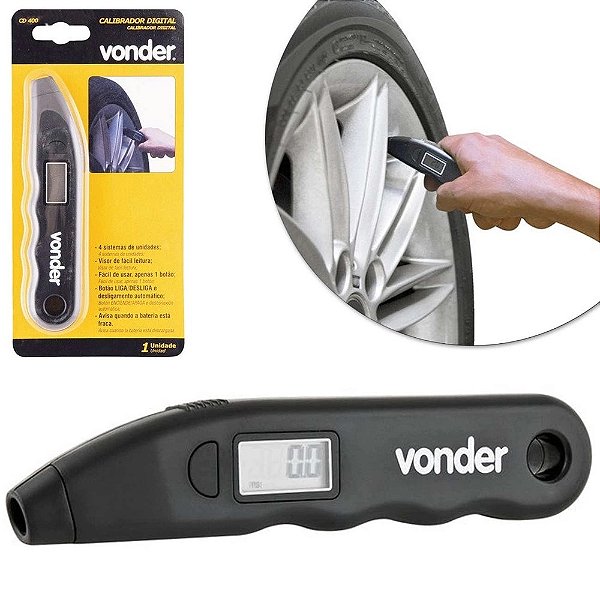 MEDIDOR PNEU VONDER DIGITAL CD-400 10400 707139